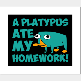 platypuis Posters and Art